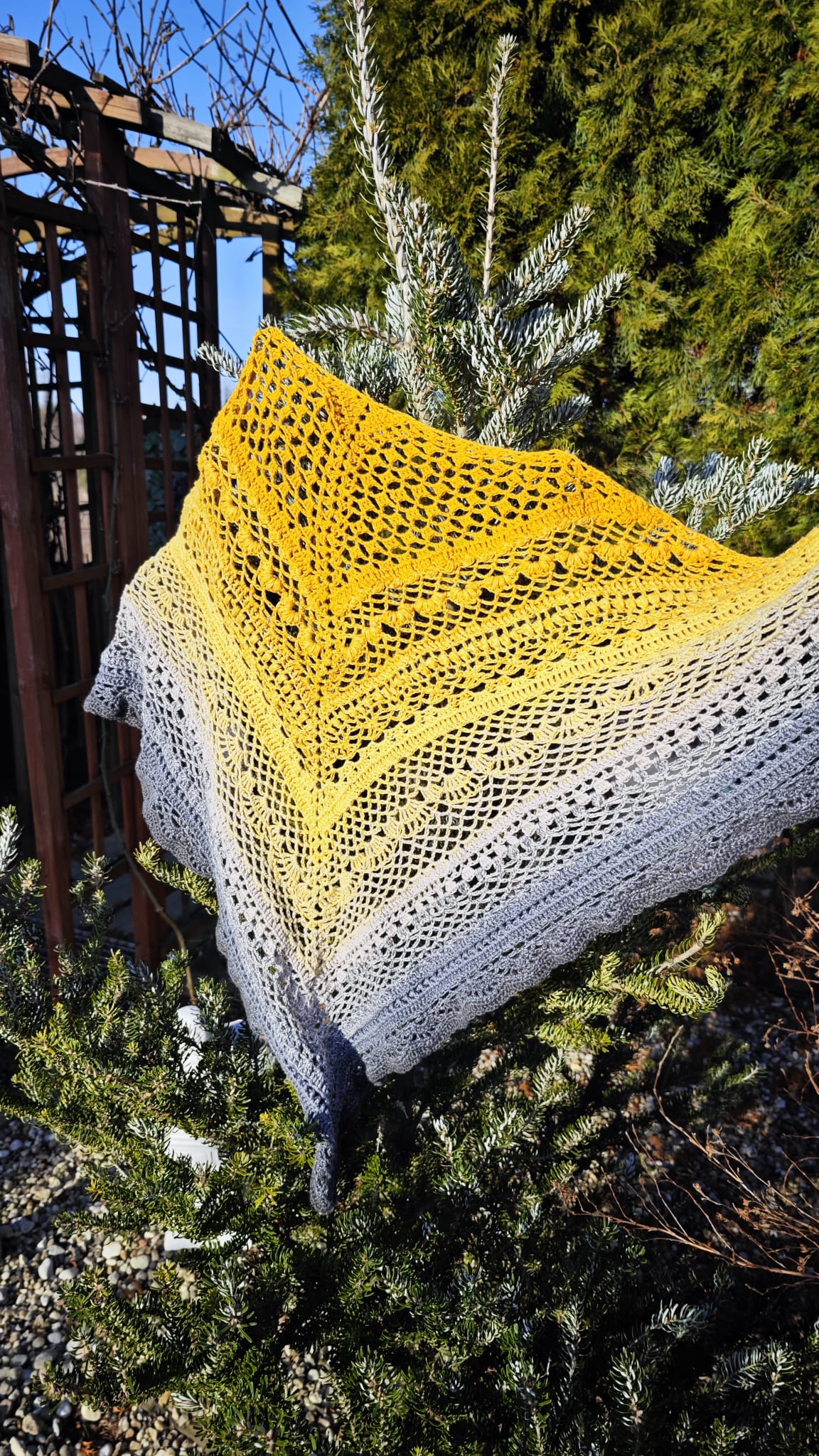 Chusta robiona ręcznie